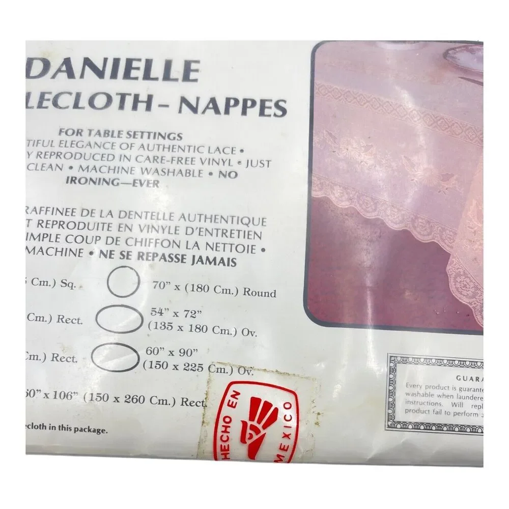 Vintage Danielle Tablecloth - Napples 54